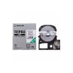 テプラ PROテープカートリッジ 上質紙ラベル 文字色:黒 幅18mm ラベル12m巻 1個入 キングジム EC-SP18