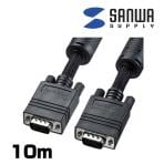 ナイロンメッシュディスプレイケーブル フェライトコア付 10m