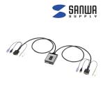 パソコン自動切替器 2:1 幅78×奥行114×高さ26.5mm MacOS対応