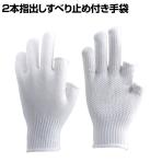 TRUSCO 2本指出しすべり止め付き手袋 TG-F2