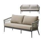 アダル ADAL ミューズ ソファ 2人掛け ダイニング ガーデン ラウンジソファ アウトドア 屋外 幅1830×奥行770×高さ850mm