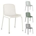 アダル ADAL ヴィラ 肘なし アームレス ミーティングチェア ダイニング スタッキング可 屋外 アウトドア ガーデンチェア スチール製 幅510×奥行540×高さ770mm