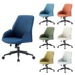 【法人様限定】OC-518 オフィスチェア カジュアルチェア ミーティングチェア 布張り 高さ調節 ロッキング機能 キャスター付き 幅600×奥行645×高さ895～990mm デスクチェア 回転椅子 事務椅子 ワークチェア アームチェア