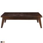 ローテーブル センターテーブル 伸長式 エクステンションテーブル リビングテーブル 天然木 木製 センターテーブル 幅1200・1800×奥行650×高さ360mm