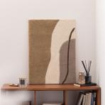 ウォールアート C ウール 木製 フレーム 絵 絵画 インテリア雑貨 アート デザインボード アートパネル 壁飾り 壁掛け ウォールデコ 幅520×奥行40×高さ720mm