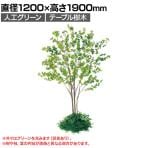 ベルク 土台パネル 450丸型 ドウダン 国産 プランター テーブル樹木 人工観葉植物 フェイクグリーン GR5138 直径1200×高さ1900mm オフィス 休憩室