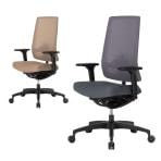 Dauphin (ドーファン) 肘付き 背メッシュ オフィスチェア デスクチェア オートバランスロッキング ランバーサポート付 高機能 ID-7056