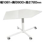 DORIX プレモア ペンタゴンテーブル ミーティングテーブル 幅1081×奥行800×高さ720mm