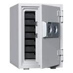 耐火金庫 シリンダー(鍵)式/幅346×奥行468×高さ509mm/53kg/25L/DW50-7【ダイヤセーフ】