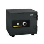 【エーコー】家庭用 小型 耐火金庫 ダイヤル式 A4用紙収納可/BES-9