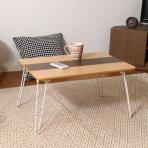 折りたたみテーブル 完成品 幅600×奥行400×高さ315mm