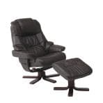 パーソナルチェアー メソッド オットマン付属 ブラウン リクライニングチェア 包み込まれる贅沢