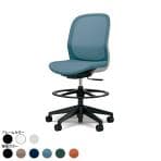 プラス Fita2(フィータ2) オフィスチェア 事務イス ハイタイプ 背メッシュ 樹脂脚 肘なし キャスター付き ナイロンキャスター