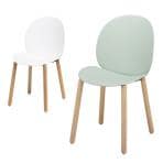 市場 エイヴン チェア06 WH 木製脚 ミーティングチェア ダイニングチェア 固定脚 幅445×奥行560×高さ815mm