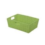 アイリスオーヤマ CBボックス用 縦置き用 カラー編みバスケット 浅型 KAB-38 幅380×奥行260×高さ130mm