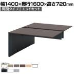 【本体】ITOKI(イトーキ) INTERLINK R インターリンクRパネル脚・両面タイプエンドセット フリーアドレスデスク 幅1400×奥行1600×高さ720mm CLR-146EES