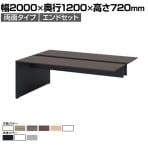 【本体】ITOKI(イトーキ) INTERLINK R インターリンクRパネル脚・両面タイプエンドセット フリーアドレスデスク 幅2000×奥行1200×高さ720mm CLR-202EES