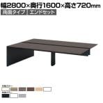 【本体】ITOKI(イトーキ) INTERLINK R インターリンクRパネル脚・両面タイプエンドセット フリーアドレスデスク 幅2800×奥行1600×高さ720mm CLR-286EES