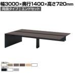 【本体】ITOKI(イトーキ) INTERLINK R インターリンクRパネル脚・両面タイプエンドセット フリーアドレスデスク 幅3000×奥行1400×高さ720mm CLR-304EES