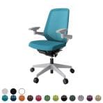 ITOKI(イトーキ) ノートチェア ハイバック アジャスタブル肘付き メッシュ 抗ウイルス 抗菌 防臭加工 オフィスチェア 事務椅子 KJ-177JV1 nort