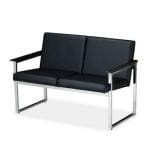 応接イス 2人掛け 肘付き