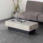 ローテーブル オーヴ ORV 収納 引き出し セラミック 大理石柄 座卓 センターテーブル モダン シンプル リビングテーブル おしゃれ リビング 完成品 幅1050×奥行550×高さ300mm