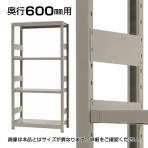 【追加/増設用】★オプション★サイドガード/奥行600mm用6枚セット KT-KRS-SG60 / 軽中量-200kg