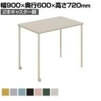 【次回入荷未定】会議用テーブル Any way エニーウエイ Any Table エニーテーブル ミーティングテーブル 2本キャスター脚 角形 幅900×奥行600×高さ720mm TAN-MK0906M1 コクヨ