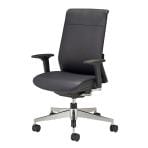 No.5880シリーズ オフィスチェア プレジデントチェア 会議チェア 高機能 レザー張り ウレタン 可動肘 キャスター付き No.5886L 人間工学 エルゴノミクス