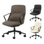 レザーチェア オフィスチェア 体重感知式シンクロロッキング 4段階リクライニング デスクチェア エグゼクティブチェア 事務椅子 キャスター付き おしゃれ