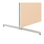 [オプション]PSパーテーションシリーズ専用 両面安定脚 アルミダイキャスト脚