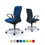 オカムラ スラート sulato C345ZA オフィスチェア デザインアーム ハイバック アルミ脚 ナイロンキャスター 布張り ブラックシェル