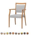 オリバー 福祉介護用チェア S・CW-162B・AC ビニールレザー CL39 スタッキング 抗菌 耐アルコール 耐次亜塩素酸 日本製 幅560×奥行585×高さ855mm