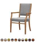 オリバー 福祉介護用チェア S・CW-2210A・WP ビニールレザー CL39 止水 カバーリング 抗菌 耐アルコール 耐次亜塩素酸 日本製 幅550×奥行590×高さ860mm