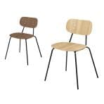 【抗菌加工】プラス DC-UA1 リフレッシュチェア カフェチェア ラウンジチェア ミーティングチェア ダイニングチェア スタッキング可能 4本脚タイプ 背座ヌード【SIAA】