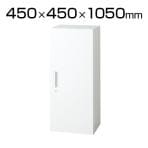 L6-105AC | L6 片開き保管庫 L6-105AC W4 ホワイト 幅450×奥行450×高さ1050mm プラス(PLUS)