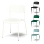 Opno オプノ ミーティングチェア 会議用チェア スタッキングチェア 軽量 肘なし 固定脚 座ヌード 幅513×奥行500×高さ786mm プラス(PLUS)