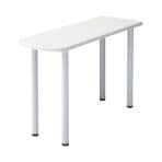 プラス US-1 US-7DT-ST サイドテーブル サイドデスク U型 幅400×奥行1200×高さ720mm