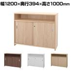 テンポ TEMPO ハイカウンター 受付カウンター 書庫型 幅1200×奥行394×高さ1000mm