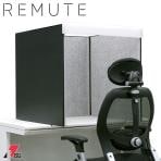 REMUTE リミュート 吸音卓上ボックス デスク用 Web会議 テレワーク 幅750×奥行785×高さ750mm
