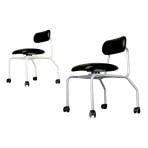 ソフトグルグチェア 動く座面 座面連動 長時間着座作業 快適 運動 幅540×奥行510×座面高455mm SGR-200