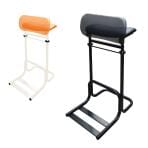 テンポラリーチェア EX 立作業サポートチェア スツール 座面高さ調節自在 50mmピッチ 負担軽減 幅370×奥行425×高さ650～850mm