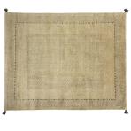 ギャッベラグ DESERT ラグ カーペット 絨毯 シャギー ギャベ インド 手織り 素朴 オールシーズン ウール コットン 天然 断熱効果 長方形 幅1900×長さ2400mm