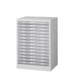 【国産】【完成品】A3判書類整理ケース 床置型 スチール製 ホワイト 幅490×奥行400×高さ700mm SE-A3W-P114S 収納ケース レターケース 書類ケース 書類整理棚 オフィス収納