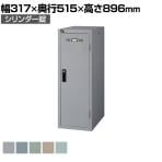 【抗菌加工】1人用 ミニロッカー スチールロッカー 連結可能 鍵付き シリンダー錠 タオル掛け付き 名札差し付き ミュートカラー 幅317×奥行515×高さ896mm 【国産】【完成品】【SIAA】