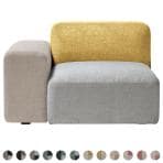 COLON(コロン) ソファ 1人掛け 右ひじ ナチュラルカラー リラックス 張地:アクアクリーンRテクノロジー 幅1090×奥行850×高さ680mm