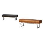 DANTON2 ダントン2 ベンチ 2人掛け リビング ダイニング ラウンジ レザー調 モダン CRUSH クラッシュプロジェクト COMFORM 幅1300×奥行400×高さ420mm