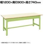 サカエ 軽量作業台KKタイプ 全面引出し付き 幅1200×奥行900×高さ740mm KK-40NZIG