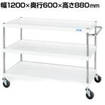 サカエ CSパールワゴン 中量タイプ 幅1200×奥行600×高さ880mm CSP-1283SEW