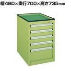 サカエ 重量キャビネットSMNタイプ 幅480×奥行700×高さ735mm SMN-5